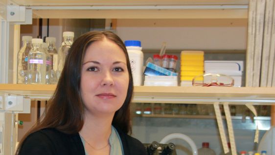 Louise Norén Lindbäck är molekylärbiolog och kommer från Skellefteå.