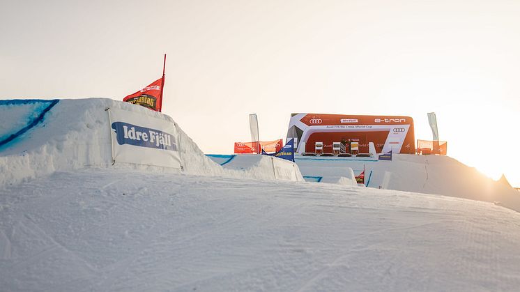 VM i skicross och snowboardcross kommer att avgöras i Idre 11–13 februari. Foto: Bildbyrån
