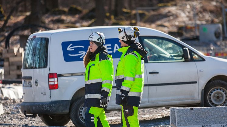 SVEAB Anläggning genomför ombyggnad i Bandhagen