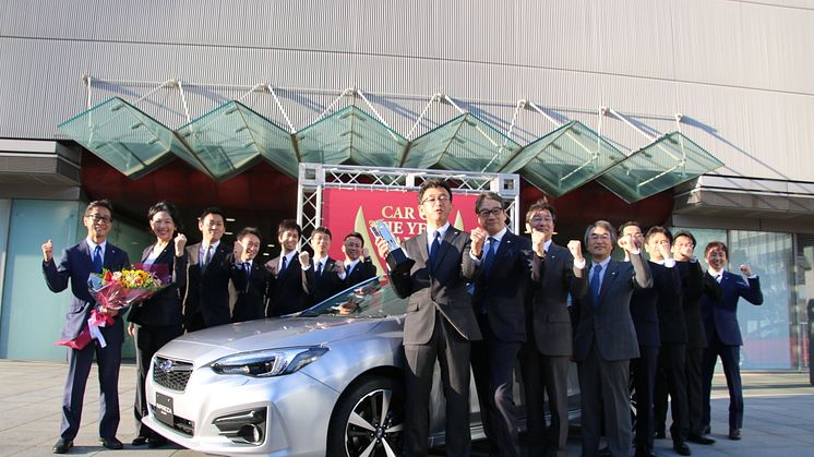 Subaru Impreza är Årets Bil i Japan