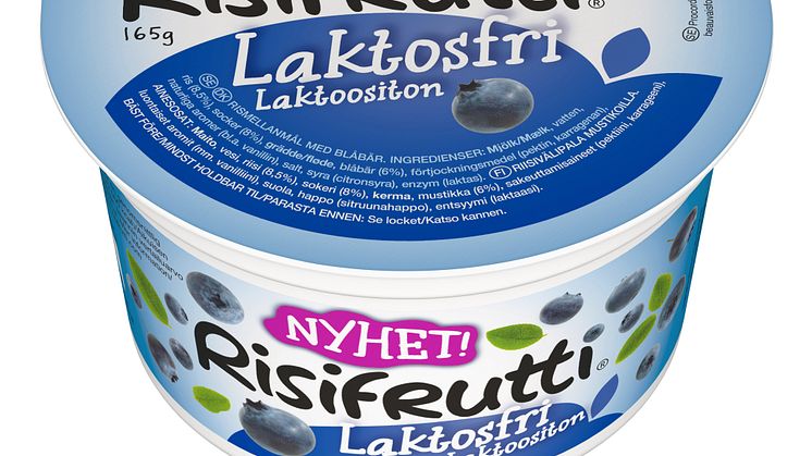 Risifrutti Laktosfri Blåbär – favoritmellanmålet utan laktos
