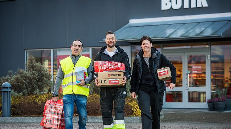 Würth Svenska AB öppnar butik i Växjö