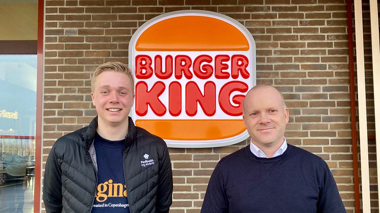 Oliver Lundgaard, Indehaver Fodbold- og Event sammen med Carsten Lambrecht, Landechef Burger King Danmark