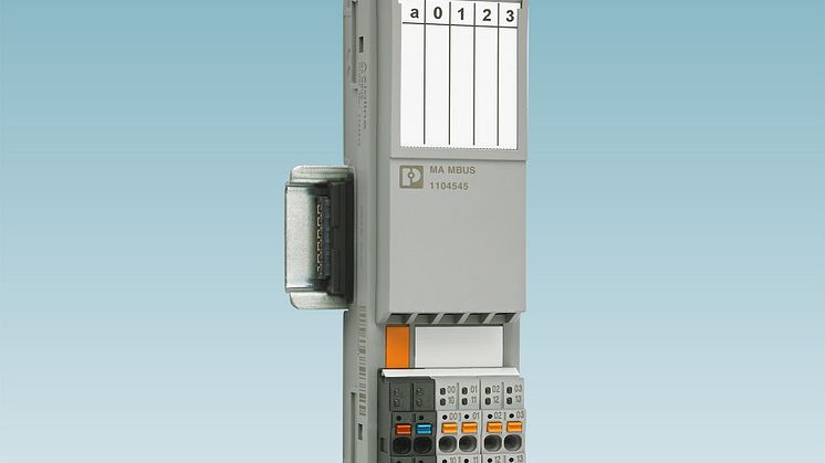 M-Bus master for I/O system