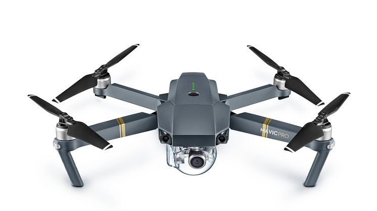 Mavic Pro (Unfolded, Frontal View)