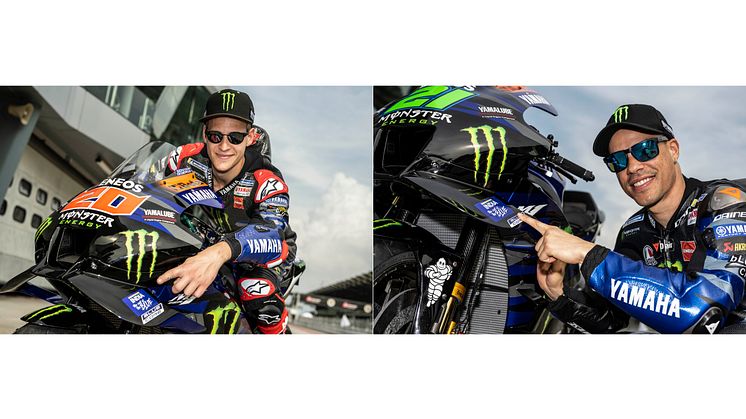 MotoGP世界選手権 IRTA公式セパンテスト／インドGP YZR-M1にIndia Yamaha Motorのブランド・キャンペーン“The Call of the Blue”ロゴを表示