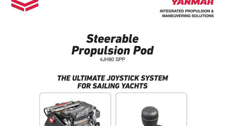 YANMAR 4JH80 SPP (Steerable Propulsion Pod) brochure