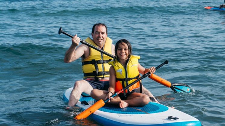 Paddelsurf och andra vattensporter vid Costa Daurada