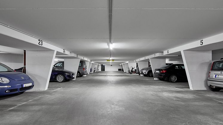 Sju viktiga punkter vid val av belysning till parkeringshus