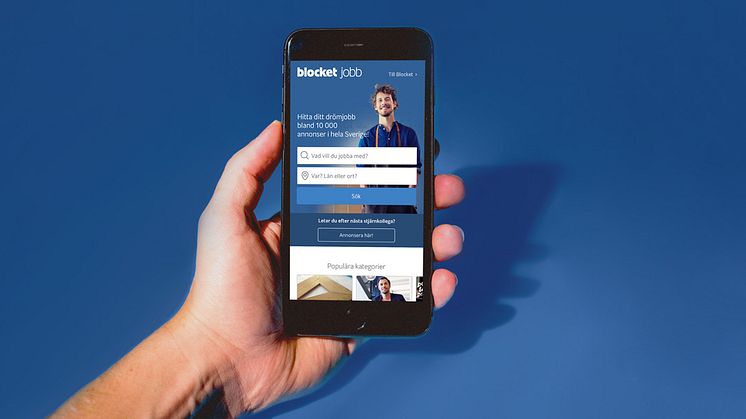 Blocket Jobb lanserar ny sajt som ska förenkla jobbsökandet 