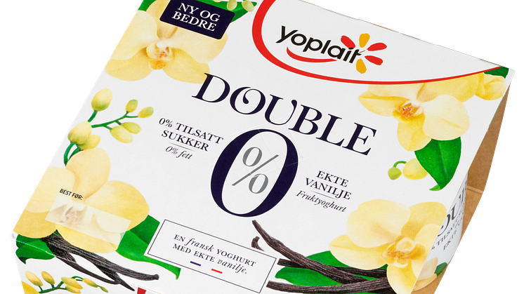 Yoplait Double 0% Vanilje