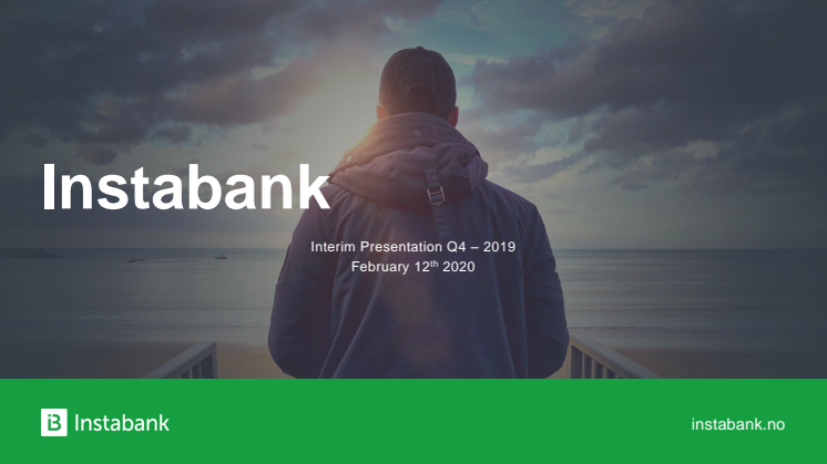 Instabank Q4 2019 Presentation