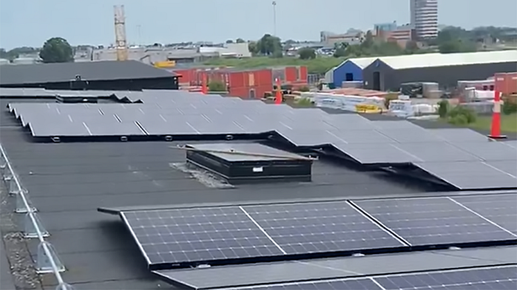 ETP solar panels installation