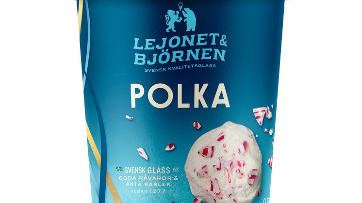 Polka_glass_Lejonet&Björnen