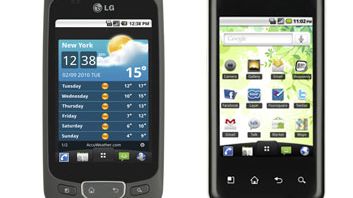 LG lanserar två nya Optimus smartphones med Android 2.2