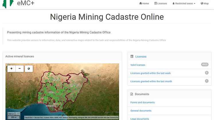 GAF eMC+NigeriaMiningCadastre_2022