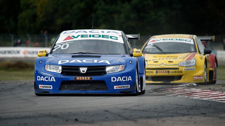 Godkänd STCC-avslutning för Dacia Dealer Team