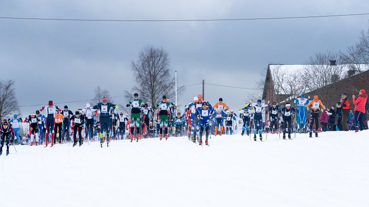 Med godt over 700 påmeldte hadde Trysil Skimaraton den største deltakelsen siden 2015. Foto: Jonas Sjögren