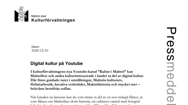 Pressmeddelande – Digital kultur på Youtube 2020-12-10.pdf