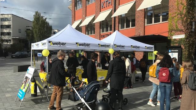 Weber på Open House Stockholm 