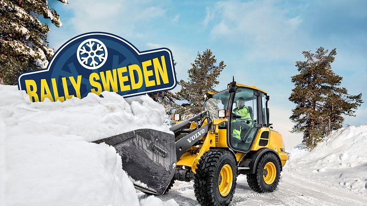 ​Swecon växlar upp samarbetet med Rally Sweden tillsammans med Volvo Construction Equipment