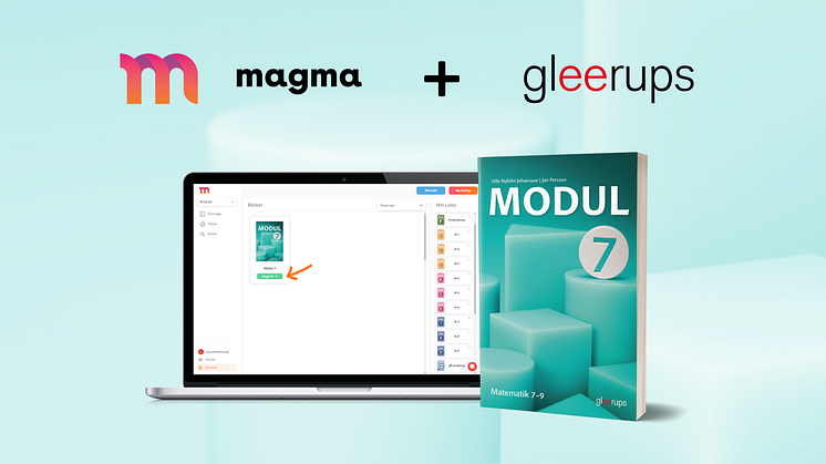 Magma och Gleerups inleder samarbete som skapar fler lärmöjligheter i matematikundervisningen