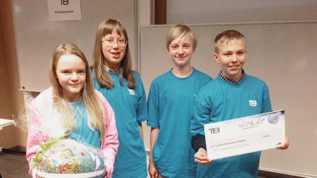 Dalängskolan i Lidköping vann regionfinalen i Teknikåttan