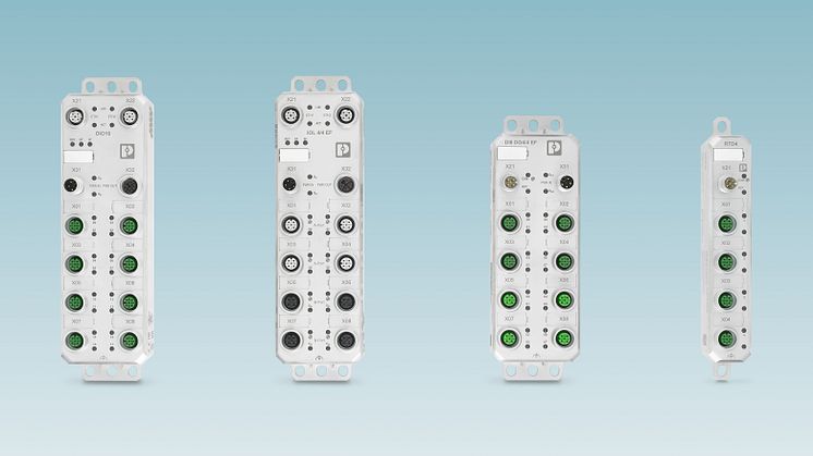 Metallkapslade distribuerade I/O för Profinet