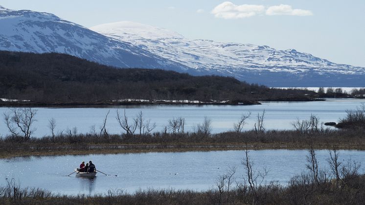 Historik från fjällsjöar kan förutsäga framtida metanutsläpp