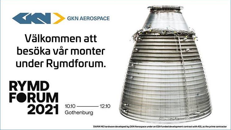 GKN Aerospace deltar på Rymdforum 2021