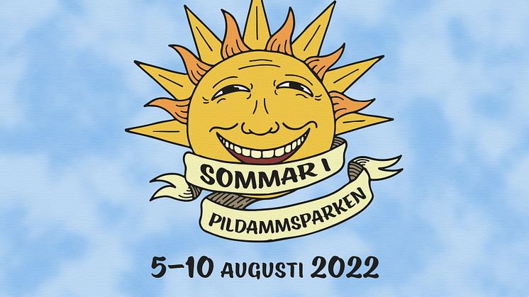 Kulturbolaget presenterar ännu en konsertsommar i Pildammsparken!