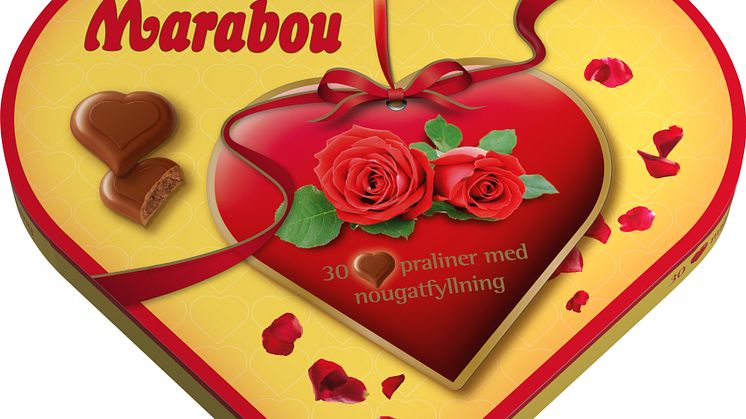 Marabougramma till mamma – Fira Mors dag med Marabou Hearts i ny hjärtformad retroask