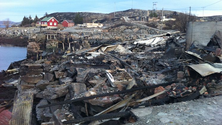 Brann i Flatanger 2014