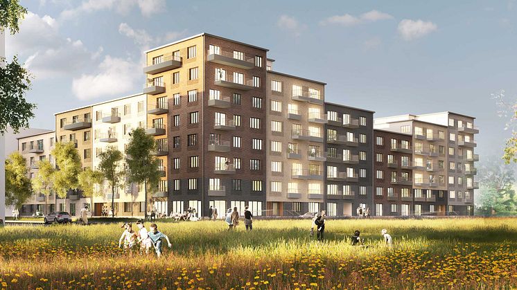 Första spadtaget för bostadssatsning i Malmö