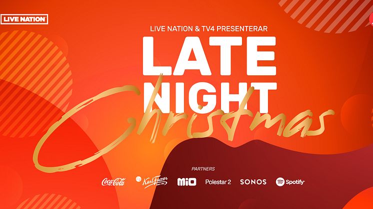 LATE NIGHT CHRISTMAS – EN STJÄRNSPÄCKAD JULKONSERT PÅ JULAFTON