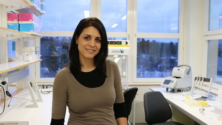 Myriam Aouadi får Leif C. Groop-priset för framstående forskning om typ 2-diabetes Foto: Ki