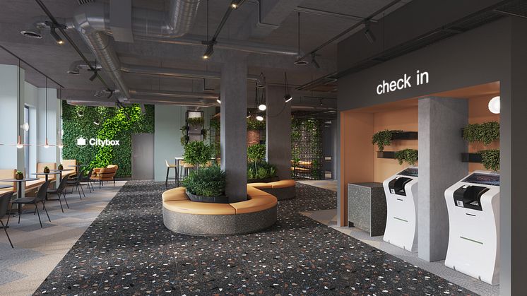 Lobby Citybox Antwerp