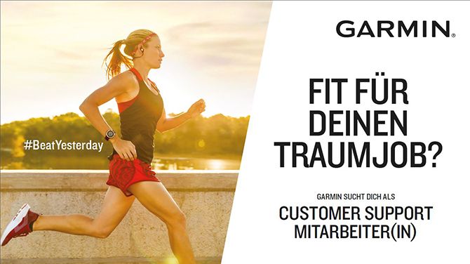 Begeisterungsfähig und kompetent sollen sie sein: die Garmin Support-Mitarbeiter in Garching