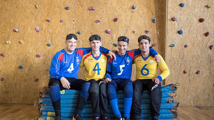 Echipa de GoalBall din Romania