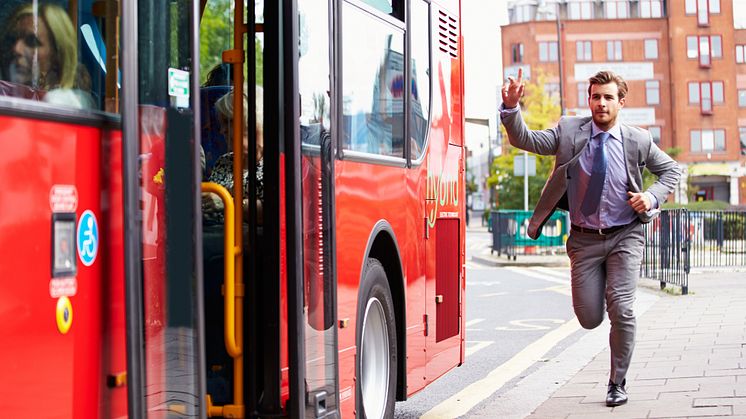 Hogias nya tjänst för bussförare gör att resenärerna kan byta buss utan stress.