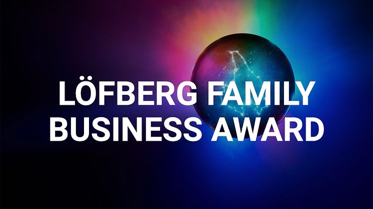 Löfberg Family Business Award går till ett värmländskt företag som förenar ägarfamiljens engagemang och delaktighet med affärsmässiga framgångar, och som därmed är en god ambassadör för familjeföretagens betydelse.
