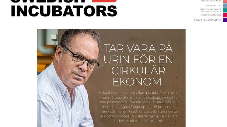 Läs om Mikaels "pissjobb" ;;-) i West Swedish Incubators e-magazine