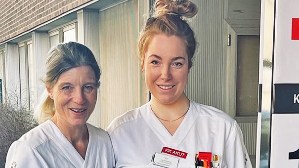 Sjuksköterskorna Berenice Glimberg och Tove Clase Hagman berättar om arbetet med våldsutsatta patienter på gynakuten i Lund.