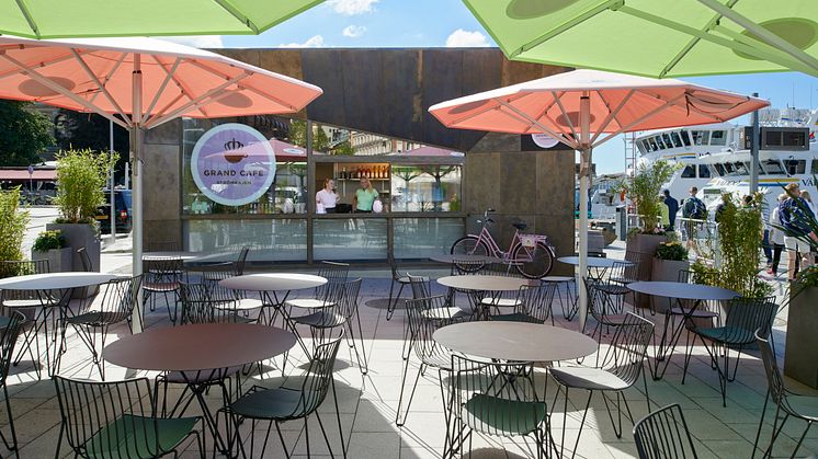 Grand Hôtel opens summer café on Strömkajen