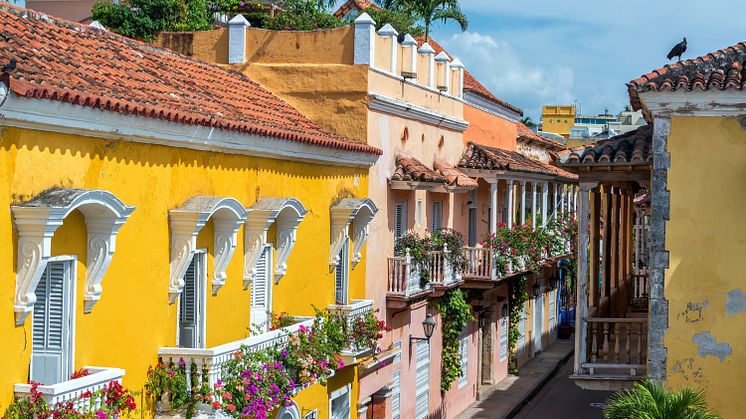 Nästa år börjar KLM flyga till Cartagena som ligger längs den norra kusten av Colombia. 