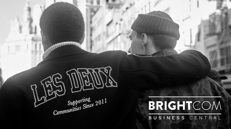 Klädmärket LES DEUX väljer BrightCom och Business Central.
