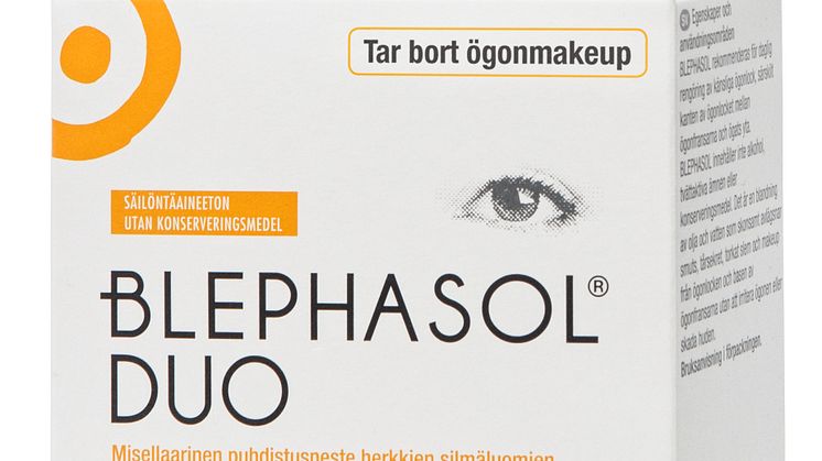 Nyhet på apotek! Blephasol Duo – micellär sminkborttagning för torra ögon och känsliga ögonlock 