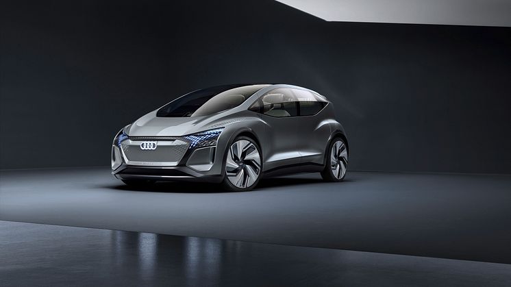 Audi AI:ME konceptbil er automatiseret kørsel til megabyer