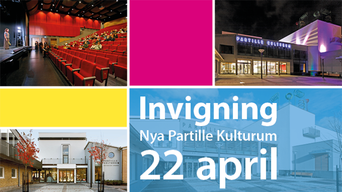Familjedag och invigning av Kulturum i Partille den 22 april. Varmt välkomna!
