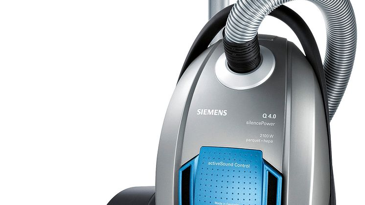Siemens silencePower støvsuger - silver